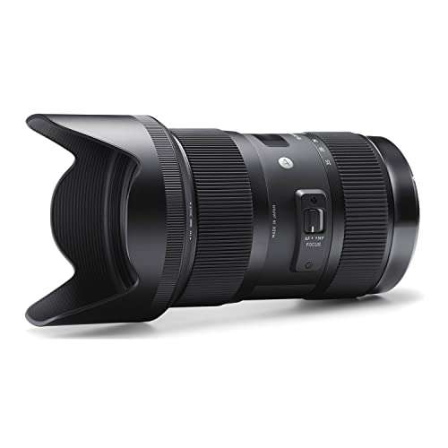Sigma 18-35mm F1.8 Art DC HSM Lens for Canon, Black (210101) 4