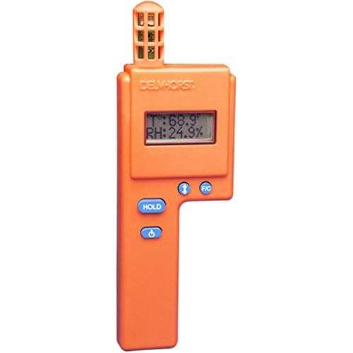 Delmhorst HT-3000 Thermo-hygrometer Orange 1