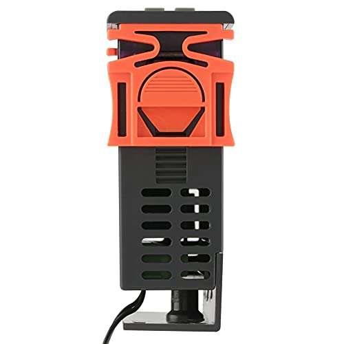 TANGIST Voltage Delay Reminnbor Thermostat Dual Digital Display Temperature Controller with Double NTC Probe Heater Sensor Probe Two Relay Output 12V 2