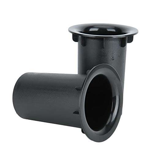 Annadue Inverter Speaker Tube, 2-Part Speaker Ventilation, Black subwoofer for 6-10 inch Speakers(T9 Opening 71) 4