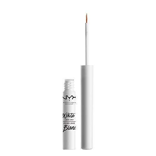 NYX PROFESSIONAL MAKEUP Liquid Liner, White, 0.06 Ounce 1