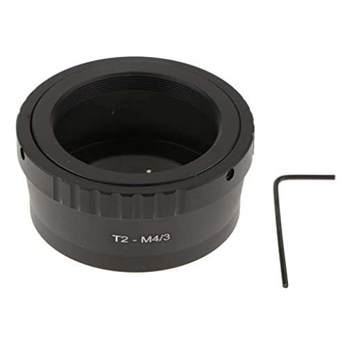 IVELECT T2 Mount Lens Adapter to Micro 4/3 for Olympus Panasonic Cameras Telescope 1