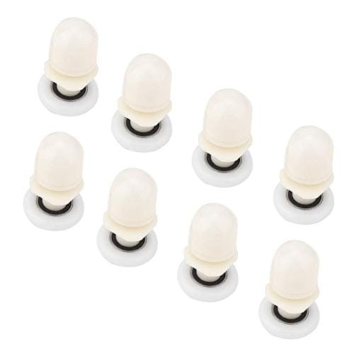 Bathroom Roller, Door Wheel, Plastic Sliding Roller Door Hardware for Bathroom Door Glass Door Home Accessories(25mm) 1