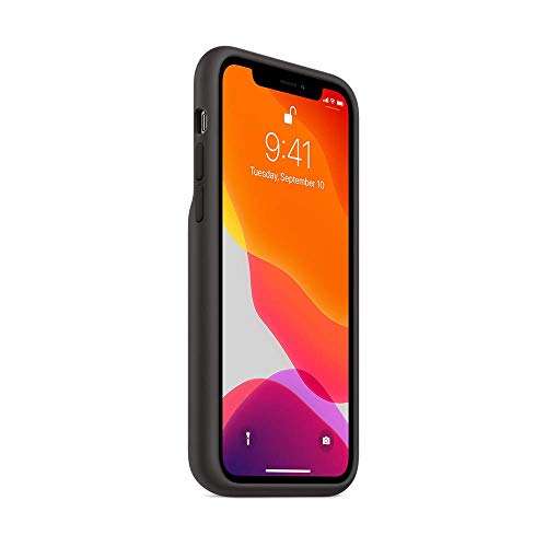 Apple iPhone 11 Pro Smart Battery Silicone Case with Wireless Charging - Black 3