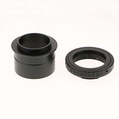 FLAWISH T Ring for Sony SLR Camera Lens + 2inch to T2 M42*0.75 Thread Telescope Mount Adapter - Black 4