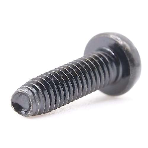 ReplacementScrews 1 Set of Metric Screws (Model RS-198406) Pan Head - Philips Drive - Black Plated (Pack of 8) 6