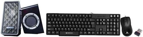 ZEBRONICS S990 Portable Multimedia Speaker suitable for Laptop & Desktop (2.0 powered with AUX)