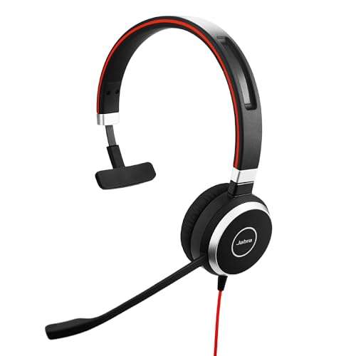 Jabra Evolve 40 UC Mono USB-C Wired Headset 1