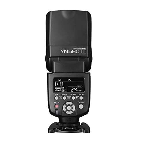 YN560 III Flash Speedlight GN58 Flashlight 2.4G Wireless for Canon Nikon Pentax Olympus Fujifilm Panasonic Cameras