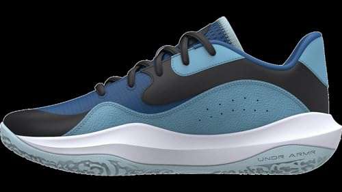 Under Armour Unisex Lockdown 7 Low, (401) Tech Blue/Nimbus Blue/Black, 8, US 2