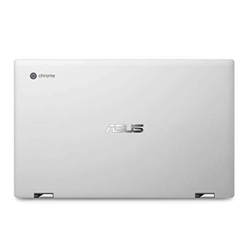 ASUS Chromebook Flip C434 2-In-1 Laptop, 14" Full HD Touchscreen 4-Way NanoEdge, Intel Core M3-8100Y Processor, 4GB RAM, 64GB eMMC Storage, All-Metal Body, Backlit KB, Chrome OS- C434TA-DSM4T, Silver 4