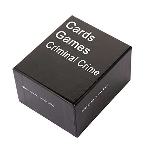 Cards Game Criminal Crime Edition with 311 Cards - A New Party Game for Adult 2