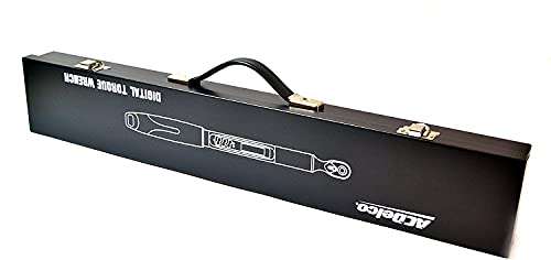 ACDelco ARM317-4A 1/2" Heavy Duty Angle Digital Torque Wrenches, Electronic Torque Wrench (1/2" 5.0 to 99.5 ft-lbs.) 6