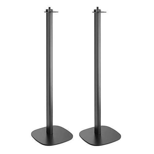 Cavus CSSOB | Pair Floor Stands for Sonos ONE, SL and Play:1 Speakers (Black) 4