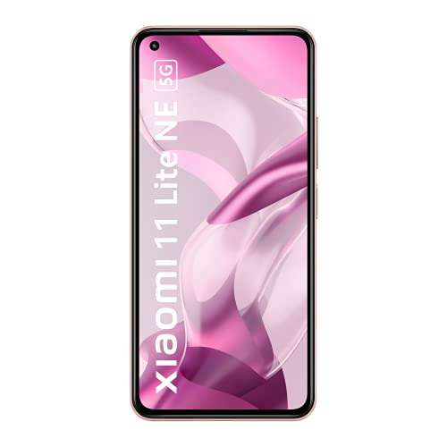 Xiaomi 11 Lite NE 5G (Tuscany Coral 8GB RAM 128 GB Storage) | Slimmest (6.81mm) & Lightest (158g) 5G Smartphone | 10-bit AMOLED with Dolby Vision | SD 778 with 12 5G Bands