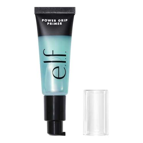 e.l.f. Power Grip Primer, Gel-Based & Hydrating Face Primer For Smoothing Skin & Gripping Makeup, Moisturizes & Primes, 0.811 Fl Oz (24 ml.) 1