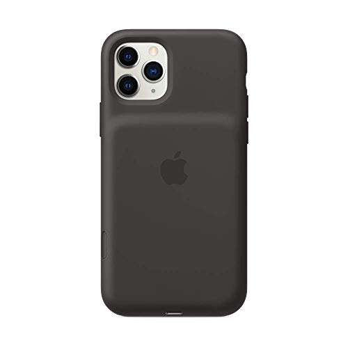Apple iPhone 11 Pro Smart Battery Silicone Case with Wireless Charging - Black 2