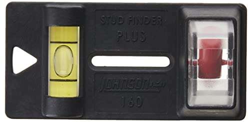 Johnson Level & Tool 160 Stud Finder, Black, 1 Stud Finder