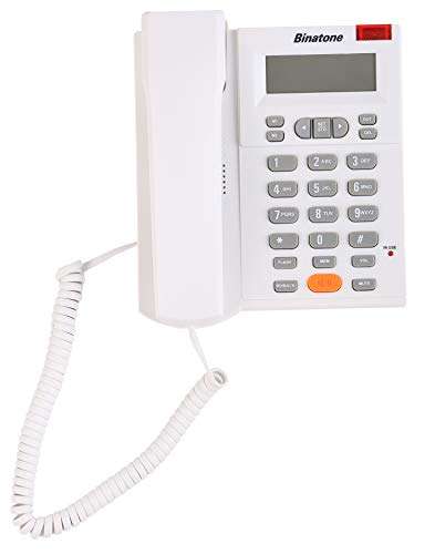 Binatone Concept 700 Corded Landline Phone (White)