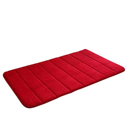 ubersweet® Imported Door Mat Soft Thickened Stripe Velvet Non Slip Shower Rug Bath Mat fo Kitchen 23.62'' x 15.75_143789 3