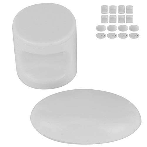 Household Bathroom Door Knob, Double‑Sided Cylindrical Knob Shower Room Door Knob, Easy Pulling and Pushing, Slick Design for Home Bathroom Drawers Cabinets(L38W Handle) 1