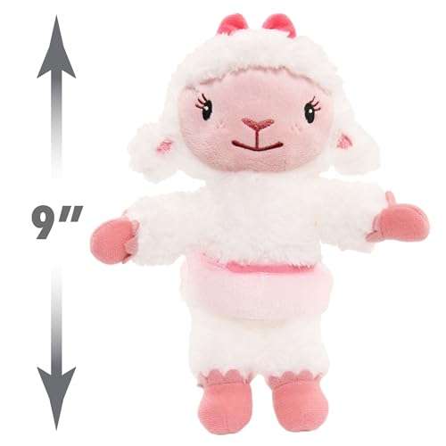Disney Junior Doc McStuffins 8-inch Small Lambie Beanbag Plush Stuffed Animal, Soft Plushie, Kids Toys for Ages 2 Up by Just Play 4