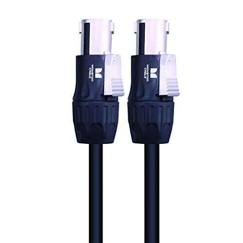 Monster Prolink Studio Pro 2000 Speaker Cable with Speak,On Connectors, 3 ft, Speak,On Plugs 1