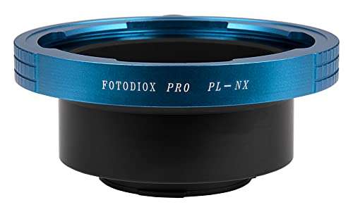 Fotodiox Pro Lens Mount Adapter, Arri PL Mount Lens to Samsung NX Camera Adapter - Fits Samsung NX1, NX3000, NX30, Galaxy NX, NX300M Cameras