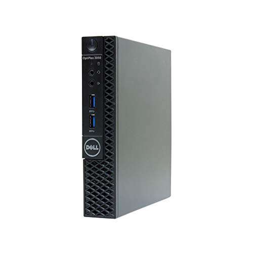 Dell OptiPlex 3050 - Micro Intel Core i5-7600T 2.8 GHz, 16GB RAM, 256GB M.2-NVMe, Windows 10 Pro 64bit, (Renewed) 1