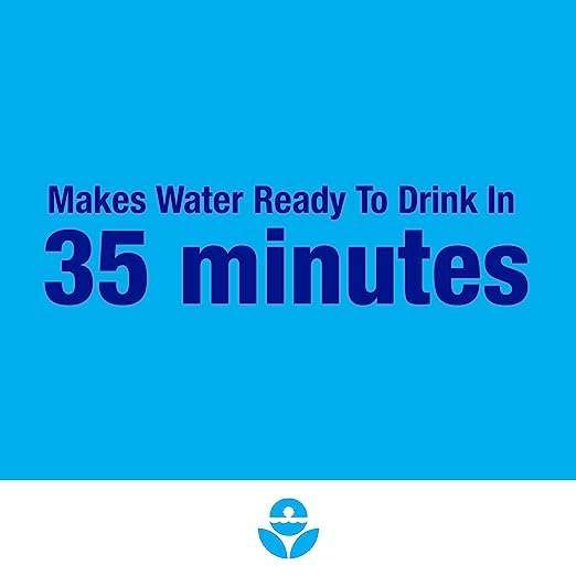 Potable Aqua Water Purification Tablets, Portable and Effective Water Purification Solution for Camping, Hiking, Emergencies, Natural Disasters and International Travel, Two 50ct Bottles, Blue 5