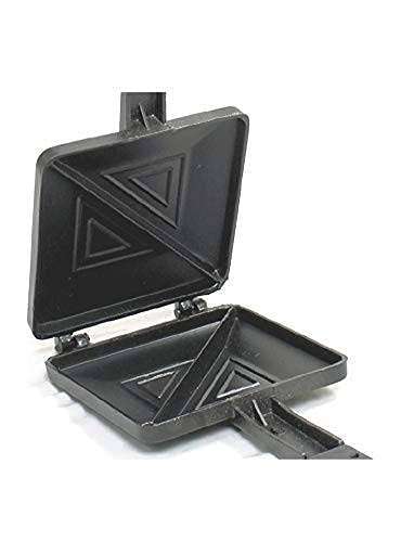 Chhogali Toast Sandwich Maker, Gas Toaster Griller,Sandwich Maker Machine, Masala Sandwich Maker, Vegetable Toast Maker, Aloo Toast, Non Stick - 1 Piece, Black. 2