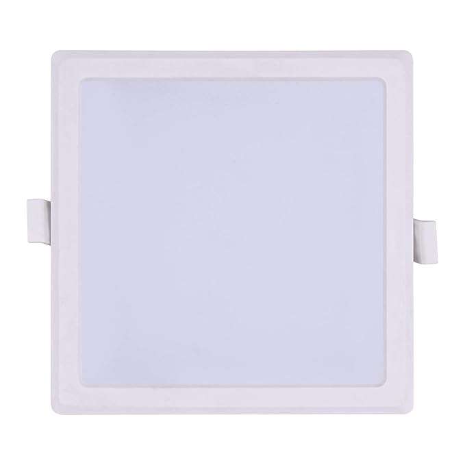 Prolux 15watt LED A-Series Fall Ceiling Panel Light| LED Ceiling Light for Home and Hall, Square (White, Pack of 4) 4