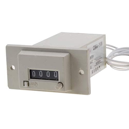 CSK4-YKW 4 Digit Electromagnetic Counter pulse count AC110V / AC220V / DC24V(AC 110V) 1