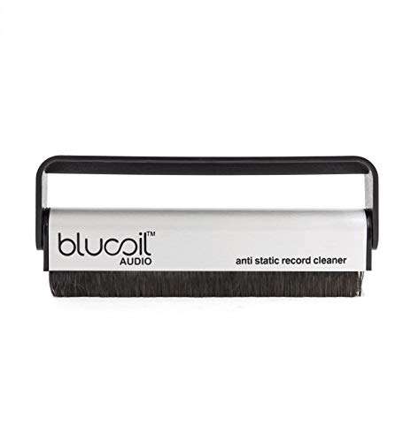 Blucoil Audio Carbon Fiber Anti-Static Cleaning Brush for Vinyl/LP Records and Speakers 1