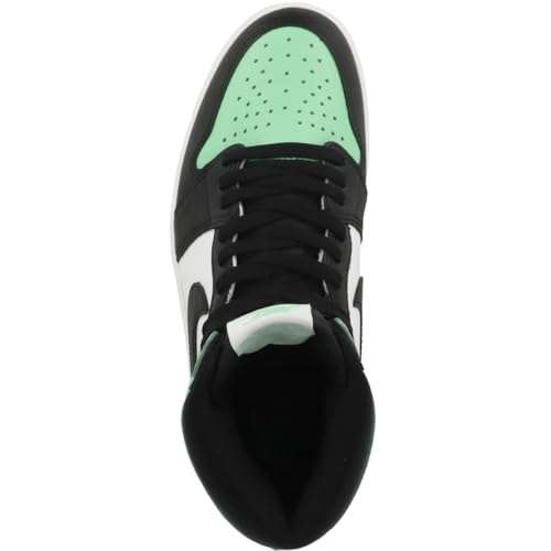 Nike Air Jordan 1 Retro High OG Men's Shoes White/Black-Green Glow DZ5485 130 - Size 10 2