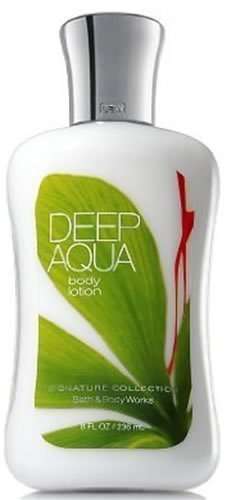 Bath & Body Works Deep Aqua Signature Collection Body Lotion 8 fl oz (236 ml)