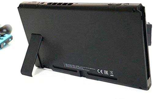 Wanty Replacement Back Shell for Nintendo Switch, Foldable Portable Electronic Device Stand, Black 3