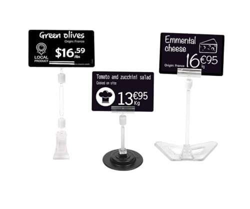 EDIKIO Price Tag Duplex - Card Printing Pack - Durable, Easy-to-Clean, Customizable Price Tag - Color and Monochrome Printing in Multiple formats - Includes Printer, Design Software, Cards and Ribbon 6