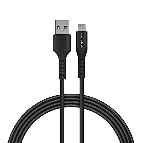 Amazonbasics Apple Certified Lightning to USB Charge and Sync Cable for Charging Adapter (3 Meters, Blue) 1