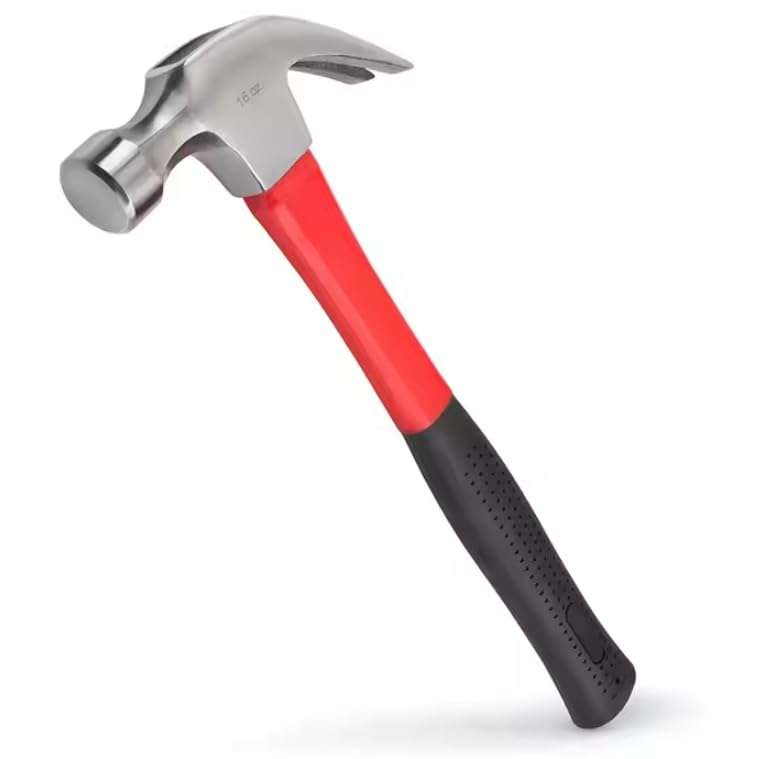 Metric Marine Claw Hammer, With Fiberglass Handle (20 oz), 3-Pack 1