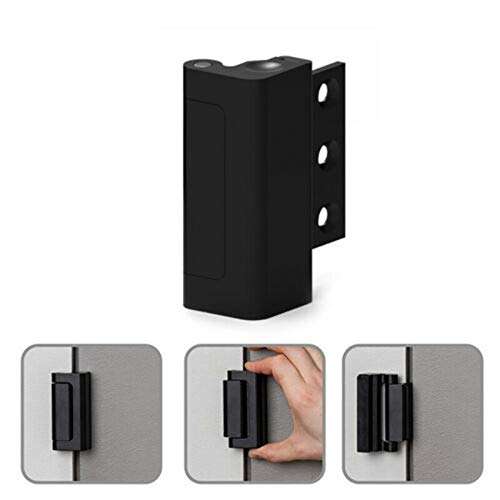 FIDEMM Security U Door Lock Home Security Reinforcement Door Lock Door Hinge Aluminum Alloy 6