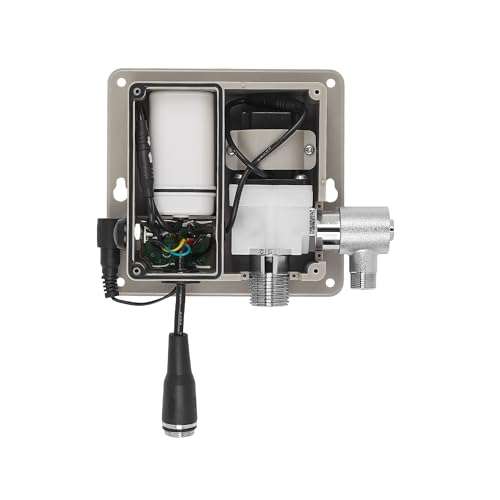 Sloan SF-2350 Sensor Activated Touch-Free Faucet, Commercial Grade with Mounting Hardware - 0.5GPM Battery-Powered Deck-Mounted Mid Body, Polished Chrome Finish, 3362119 5