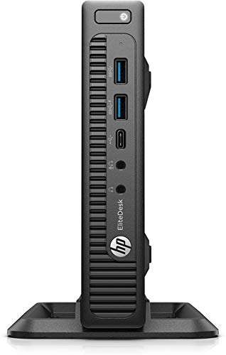 HP EliteDesk 800 65W G2 Business Mini PC Desktop Computer/Intel Quad-Core i5-6500T up to 3.1GHz/ 8GB DDR4 RAM/ 128GB SSD/WiFi/Bluetooth/USB 3.0/ Windows 10 Professional OS(Renewed) 3