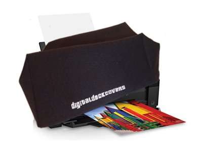 Printer Dust Cover for Epson Artisan 810/835 / 837 Printers [Premium, Antistatic Black Fabric] by DigitalDeckCovers 1