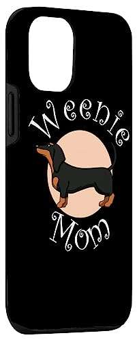iPhone 12/12 Pro Cute Dachshund Weenie Mom Dog Case 3