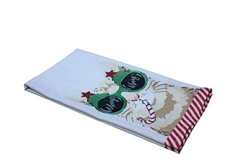 Kitchen Towels - Set of 3 Ultra Absorbent and Fast Drying Professional Grade Cotton Dishcloths for Everyday Cooking Baking - 45x70 Cms 3