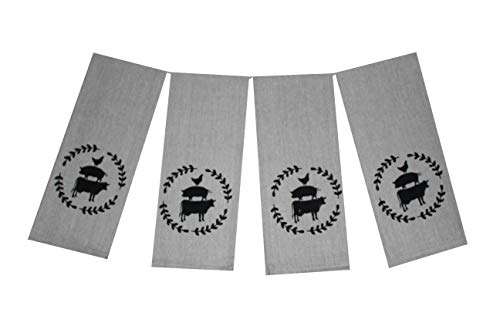 J Home 100% Cotton Pure Kitchen Towel Buy 2 get 2