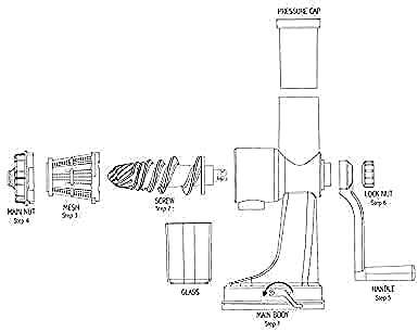 Flixify Fruit and Vegetable Juicer Nano or Mini Juicer (Multi Color) 6