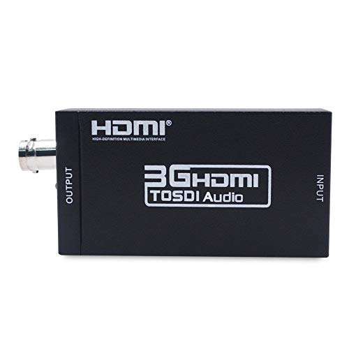 HDMI to SDI Converter - HDMI to SDI Adapter Supports 1080P for Camera, Home Theater 1