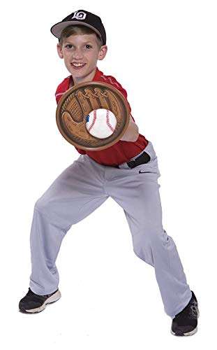 Hog Wild Stikball Toss and Catch - Sticky Baseball and 2 Catcher Mitt Targets - 2 Player - Ages 4+ 5